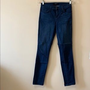 J Brand Blue Skinny Jeans